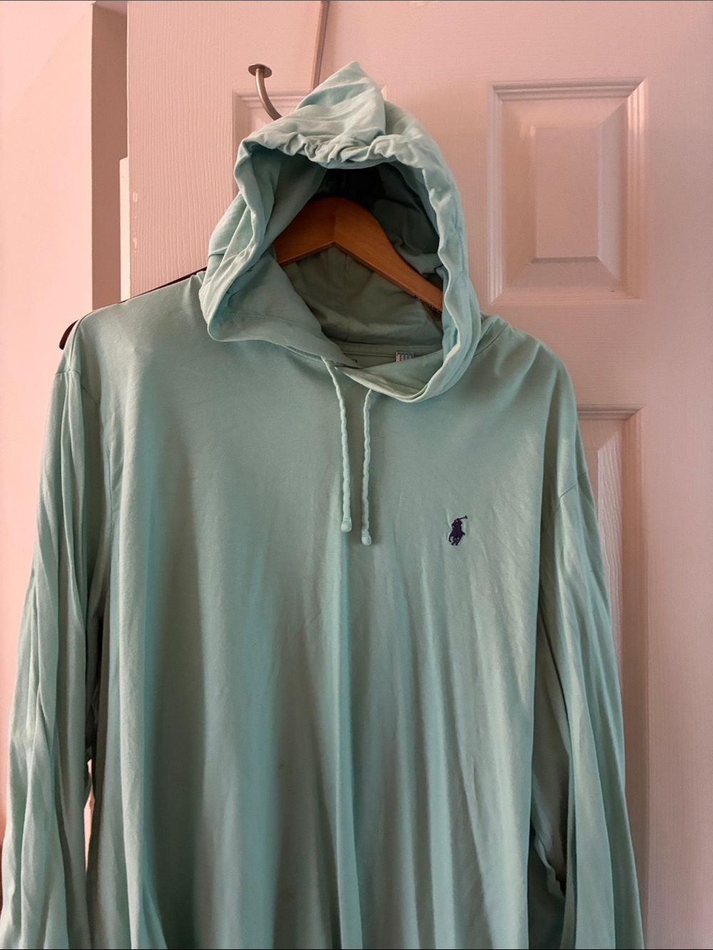 Ralph Lauren Men’s Light Mint Green Pullover Hoodie